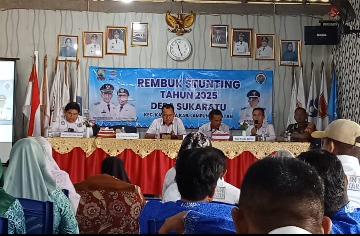 Rembug Stunting Desa Sukaratu 2025: Wujud Komitmen Bersama Menuju Generasi Sehat
