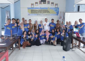 BNNK Lampung Selatan Gelar Bimbingan Teknis Lifeskill Pengolahan Roti untuk Warga Desa Titiwangi