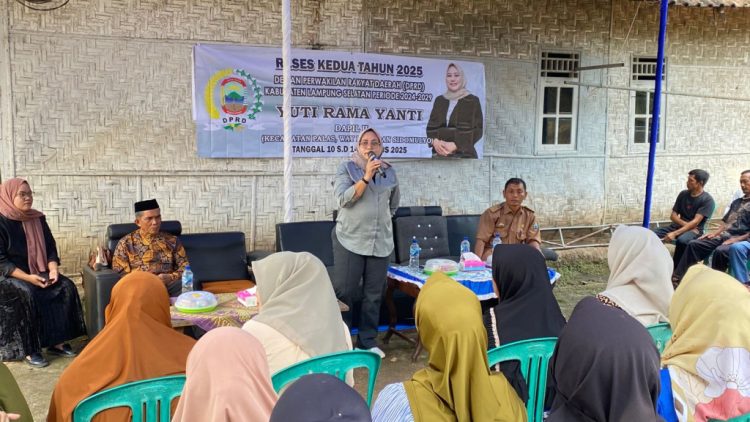 Anggota DPRD Lampung Selatan Gelar Reses di Desa Sukabakti Fokuskan Pembangunan Infrastruktur dan Pemberdayaan Masyarakat
