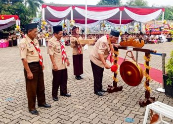 Gudep Alkautsar Gelar Upacara Hari Pramuka ke-64