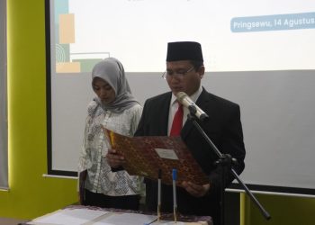 Pelantikan PPAT Baru di Pringsewu, BPN Tegaskan Pentingnya Integritas dan Kepastian Hukum Pertanahan