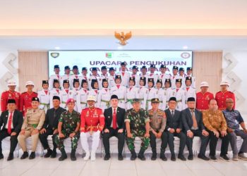 30 Anggota Paskibraka Pesawaran Siap Kibarkan Sang Merah Putih di HUT RI ke-80