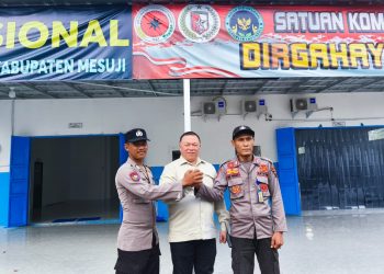 Ketua Umum PPWI Bersama Ketua Umum Yayasan SKKP Tinjau Dapur Sehat SPPG di Kabupaten Mesuji Lampung