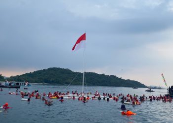 Berenang Merdeka di Pesawaran Jadi Momentum Promosi Wisata Bahari Berkelanjutan