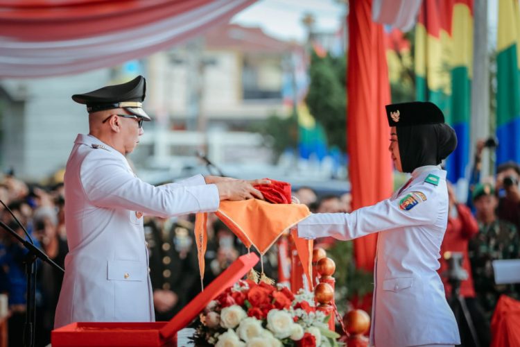 Upacara HUT RI ke-80 di Lampung Teguhkan Semangat Menuju Indonesia Emas 2045