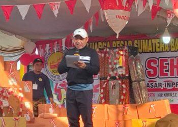 Ribuan Warga Ramaikan Jalan Sehat HUT Ke-80 RI Bersama KBSB Kecamatan Kalianda