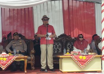 HUT ke-80 RI, Kotaagung Dibanjiri Peserta Karnaval Pawai Budaya