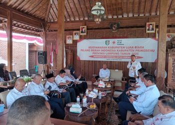 Rahayu Riyanto Pamungkas Pimpin PMI Pringsewu Masa Bakti 2025-2030, Fokus Perkuat Kemanusiaan dan Solidaritas