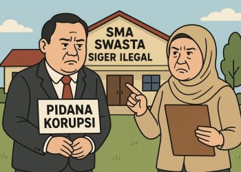 Kepala SMA Swasta Siger Terancam Terpidana Korupsi, Perwali Bandar Lampung Jadi Sorotan