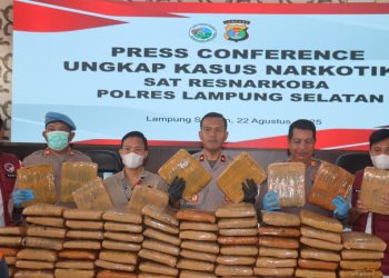 90 Ribu Jiwa Terselamatkan, Polisi Gagalkan Penyelundupan Ganja di Bakauheni
