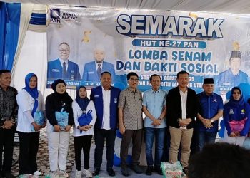 Momentum HUT PAN ke-27, DPD Lampung Utara Tekankan Kepedulian Sosial