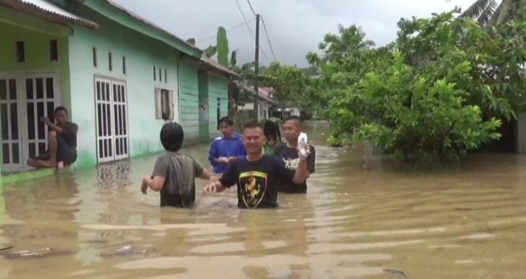 Banjir Melanda Wonosobo Tanggamus, Puluhan Rumah Terendam dan Dua Pekon Paling Parah