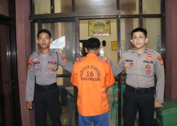 Pemuda Pringsewu Ditangkap Polisi Setelah Tiga Bulan Mengedarkan Sabu, Polisi Dalami Jaringan Peredaran