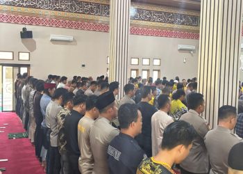 Kapolda Lampung Sampaikan Dukacita Mendalam, Gelar Sholat Gaib untuk Afan Kurniawan