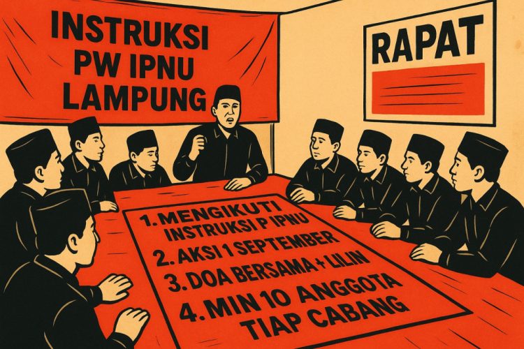 IPNU Lampung Siapkan Konsolidasi Besar 1 September: Kader Turun Bersama Rakyat