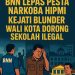 Lampung Geger! BNN Lepas Pesta Narkoba HIPMI, Kejati Blunder, Wali Kota Dorong Sekolah Ilegal