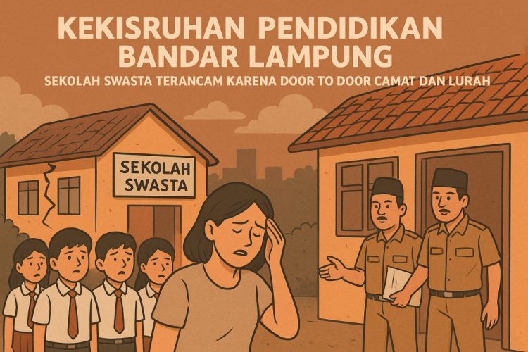 Krisis Pendidikan di Bandar Lampung: Sekolah Swasta Terancam, Door To Door Camat dan Lurah Picu Kekhawatiran