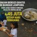 Makan Bergizi Gratis di Bandar Lampung: Janji Sehat Berujung Pemborosan Rp45 Juta Per Hari
