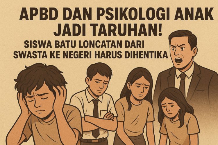 APBD dan Psikologi Anak Terancam, Perpindahan Siswa Kelas 10 dari Swasta ke Negeri Harus Dihentikan