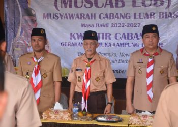 Gerakan Pramuka Lampung Tengah Gelar Muscalub, Welly Adi Wantra Terpilih Jadi Ketua Kwarcab Masa Bakti 2022-2027