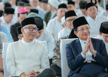 Menteri Agama Resmikan Masjid Raya Al-Bakrie, Ikon Baru Ibadah dan Ekonomi Umat di Lampung