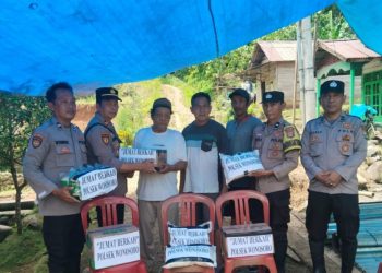 Polsek Wonosobo Respon Cepat Kematian Warga Sanggi Unggak, Video Viral Tandu Jadi Sorotan Publik