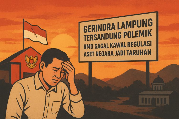Gerindra Lampung Terjebak Polemik Panas, RMD Dinilai Lalai Kawal Regulasi dan Aset Negara Jadi Sorotan