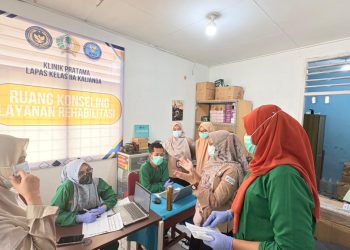 Lapas Kalianda Serius Perangi TBC, Ratusan Warga Binaan Jalani Skrining dan Pemeriksaan X-Ray