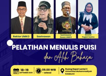Isbedy Stiawan ZS Siap Guncang UMKO: Paus Sastra Isi Workshop Menulis Puisi, Mahasiswa Antusias Menanti