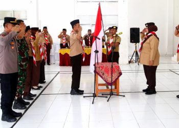 Wabup Pringsewu Resmi Lantik Pengurus Pramuka Sukoharjo, Tegaskan Pentingnya Peran Generasi Muda dalam Pembangunan Daerah