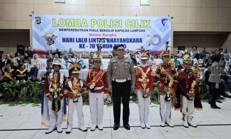 Polres Tanggamus Cetak Prestasi Gemilang, Polisi Cilik Binaan Sabet Juara 1 Tingkat Polda Lampung