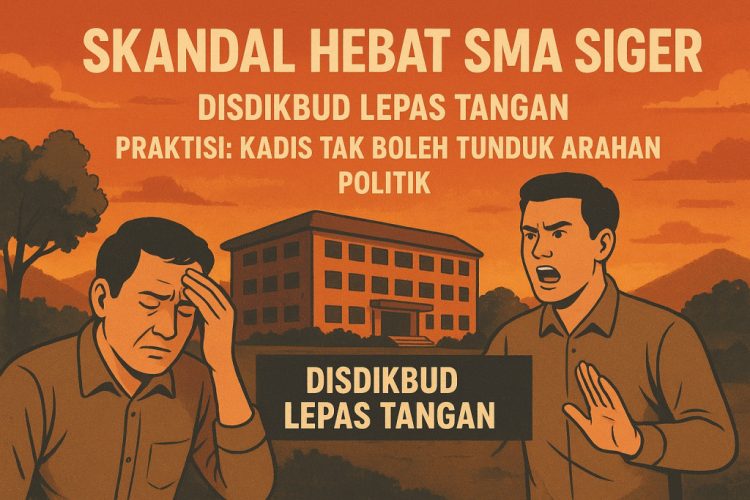 Skandal Hebat SMA Siger: Disdikbud Lepas Tangan, Praktisi Pendidikan Kritik Keras