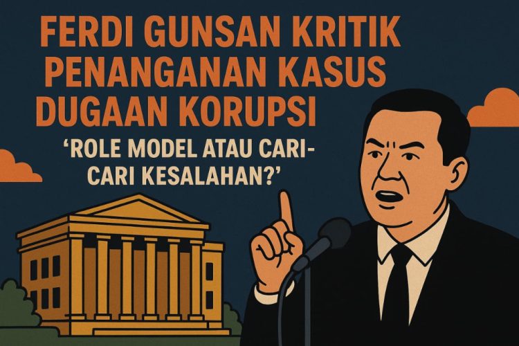 Ferdi Gunsan Bongkar Kejanggalan Kasus PT LEB: “Role Model atau Hanya Cari-Cari Kesalahan?”