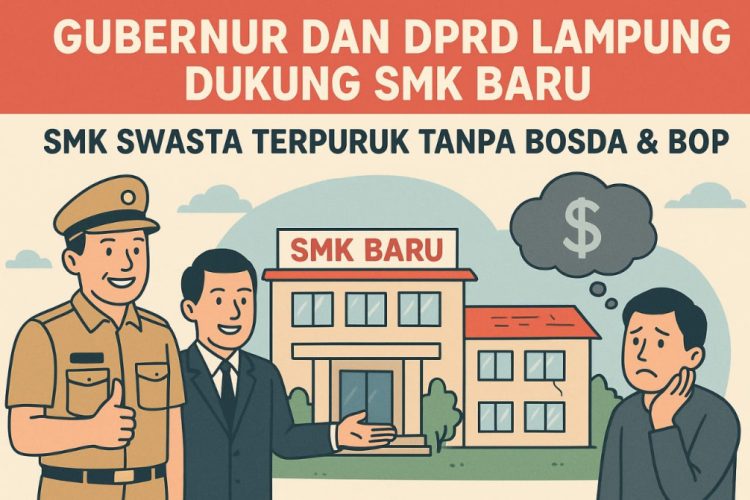 Gubernur dan DPRD Lampung Dorong Pendirian SMK Baru, SMK Swasta Menjerit Tanpa Bosda dan BOP