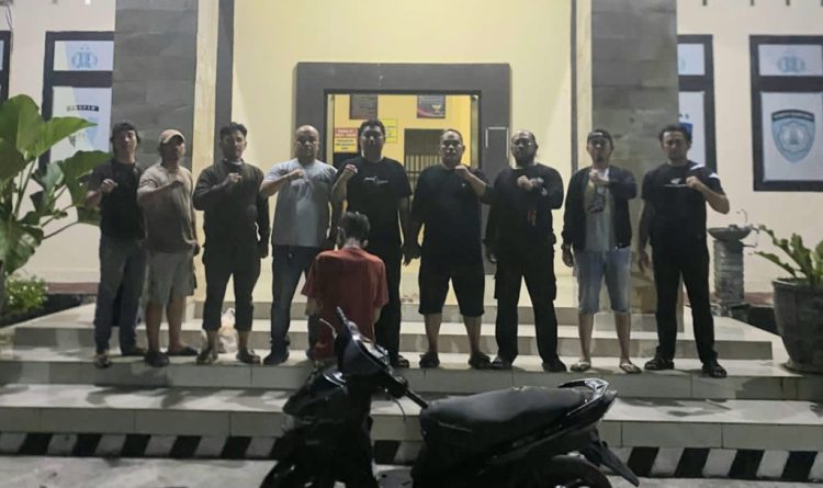 Polsek Kota Agung Tangkap Pelaku Curanmor Dibackup Tekab 308 Presisi, 2 Rekan Masih Buron