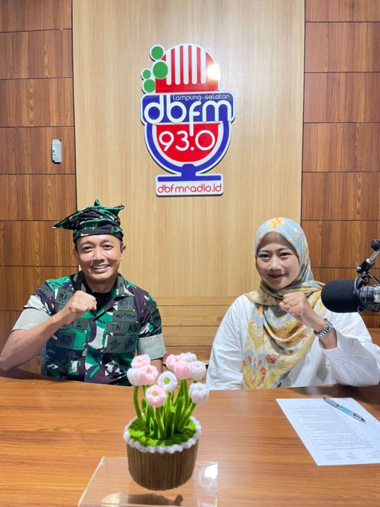 Radio Dimensi Baru FM 93.0 Gelar Talkshow Eksklusif Bersama Dandim 0421 Lampung Selatan: “Menjadi Prajurit TNI AD Gratis, Ini Caranya!”
