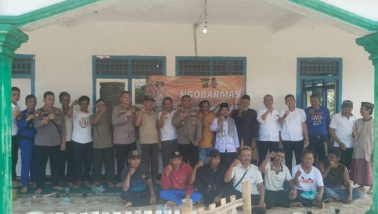 Kapolres Tanggamus Gelar Ngobarmas di Blok 3 BNS, Dorong Kamtibmas dan Penyerapan Aspirasi Warga