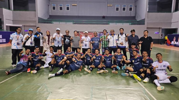 Tim Futsal Pemprov Lampung Hancurkan Setjen KPU 10–0, Buka Peluang Besar ke Babak 16 Besar Bapor Korpri 2025
