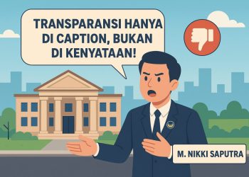Politisi Muda NasDem M. Nikki Saputra Dikecam Publik: Transparansi Hanya di Caption, Nyata di Lapangan Masih Misterius
