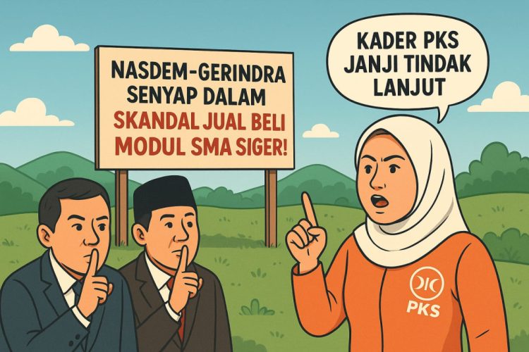 Nasdem dan Gerindra Tersenyap, Kader PKS Janji Tindak Lanjut Skandal Jual Beli Modul SMA Siger