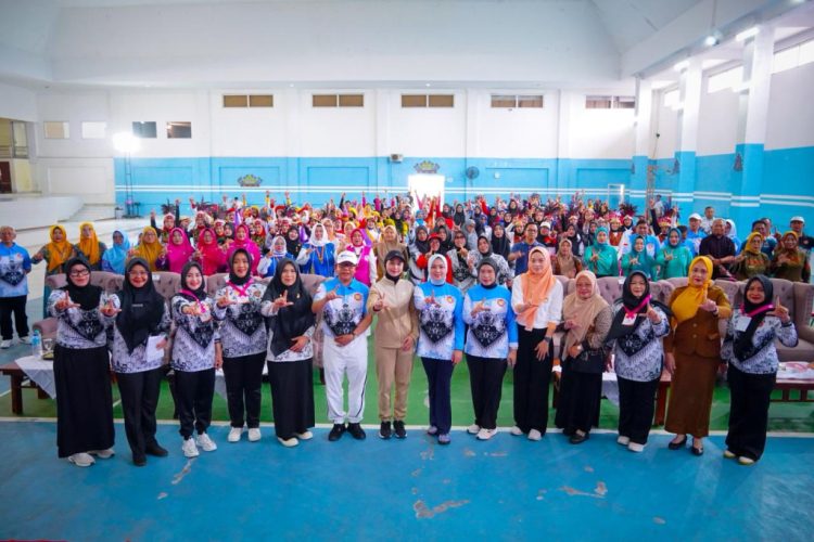 Purnama Wulan Sari Mirza Tegaskan Guru Lampung Harus Sehat, Kompak, dan Jadi Inspirator Bangsa