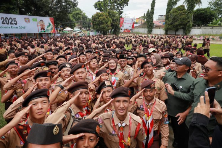 Jambore Pramuka Penggalang Lampung VII 2025 Jadi Momentum Bangkitkan Semangat Generasi Emas Indonesia 2045