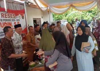 Reses Anggota Komisi III DPR RI Sudin di Desa Negeri Pandan: Soroti Narkoba, Pinjol Ilegal, dan Peran Keluarga