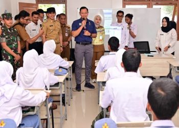 Menko AHY Tinjau Sekolah Rakyat Menengah Atas 32 Lampung: Dorong SDM Unggul dan Infrastruktur Pendidikan Modern