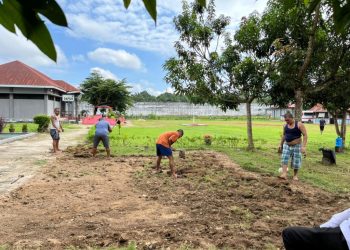 Kolam Lapas Dharmasraya Disulap Jadi Jalan dan Ruang Fungsional, Simbol Transformasi Menuju Lapas Modern