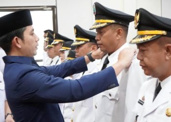 Wajah Baru Pimpin Delapan Kecamatan di Lampung Selatan, Bupati Radityo Tegaskan Jabatan adalah Amanah