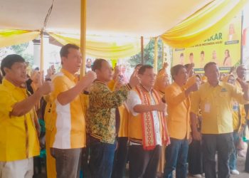 Golkar Lampung Tunjukkan Soliditas: Hanan A. Razak Ajak Kader Jaga Pancasila di HUT ke-61 Partai Golkar Pringsewu