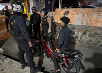 Patroli Perintis Presisi Polres Tanggamus Bubarkan Balap Liar dan Cegah Aksi Kriminal di Gisting