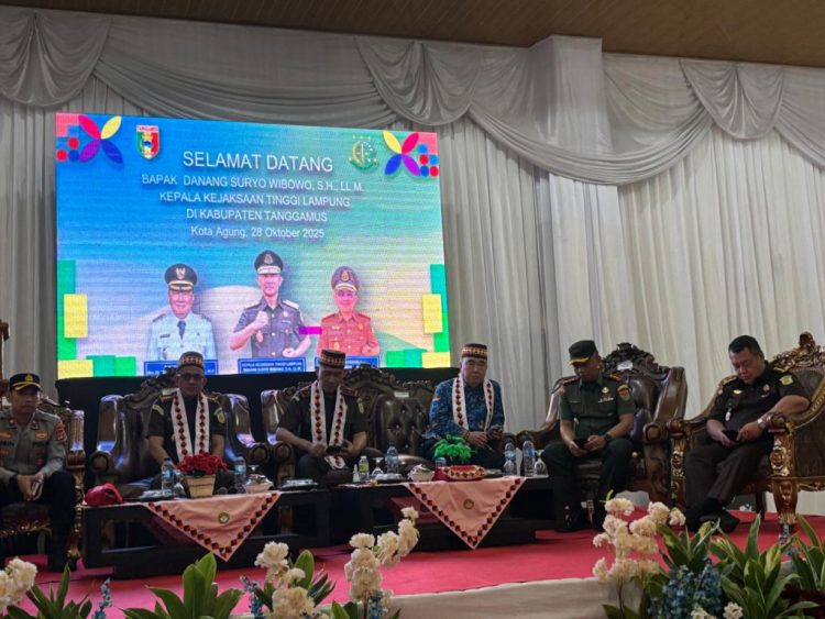 Bupati Tanggamus Sambut Kunjungan Kerja Kajati Lampung, Dorong UKM Naik Kelas dan Perkuat Ekonomi Desa