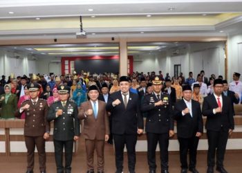 Hujan Deras Tak Surutkan Semangat, Pemkab Lampung Selatan Peringati Hari Sumpah Pemuda ke-97 dengan Penuh Makna